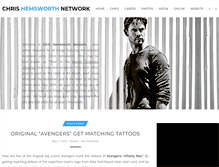 Tablet Screenshot of chris-hemsworth.net